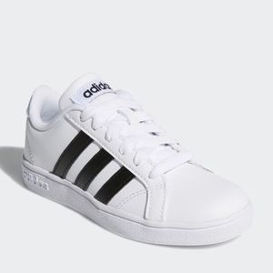 White adidas baseline